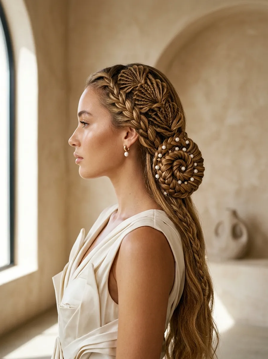 Asymmetric Seashell Braid