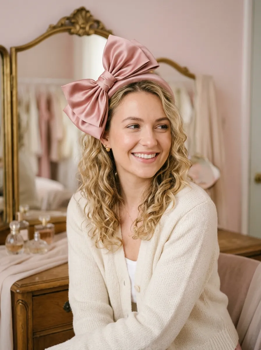 Bow Headband Look