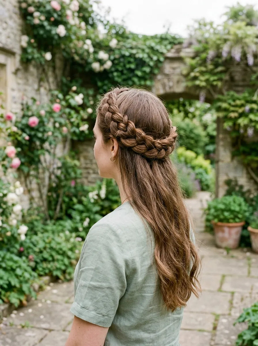 Braided Halo Style