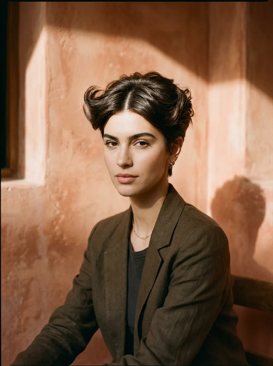 Center-Part Volume Pixie