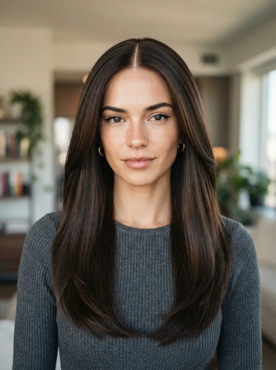 Center Parted Wig