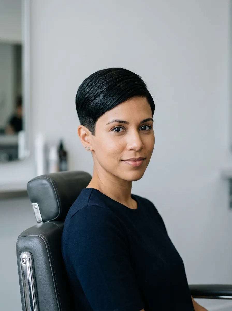 Classic Short Sides Pixie