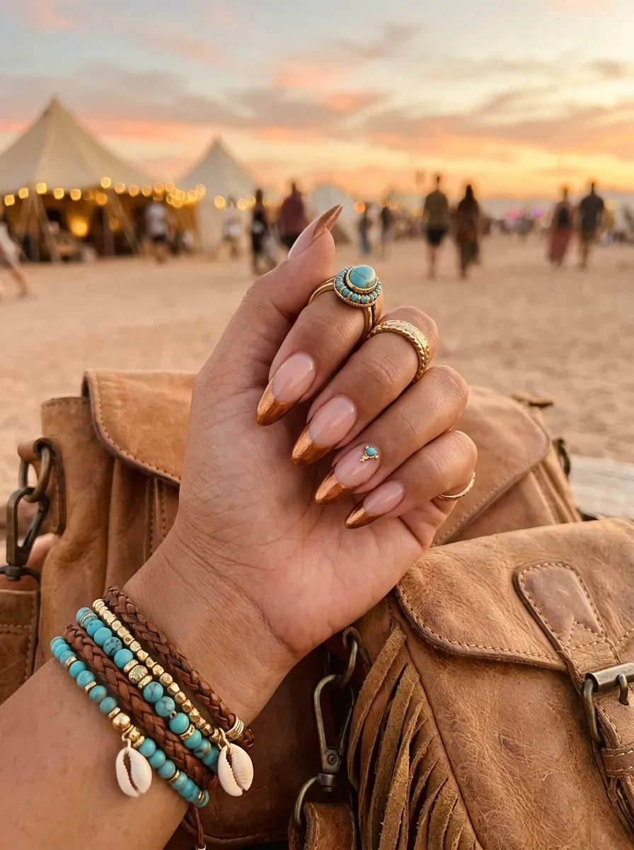 Coachella French Tip
