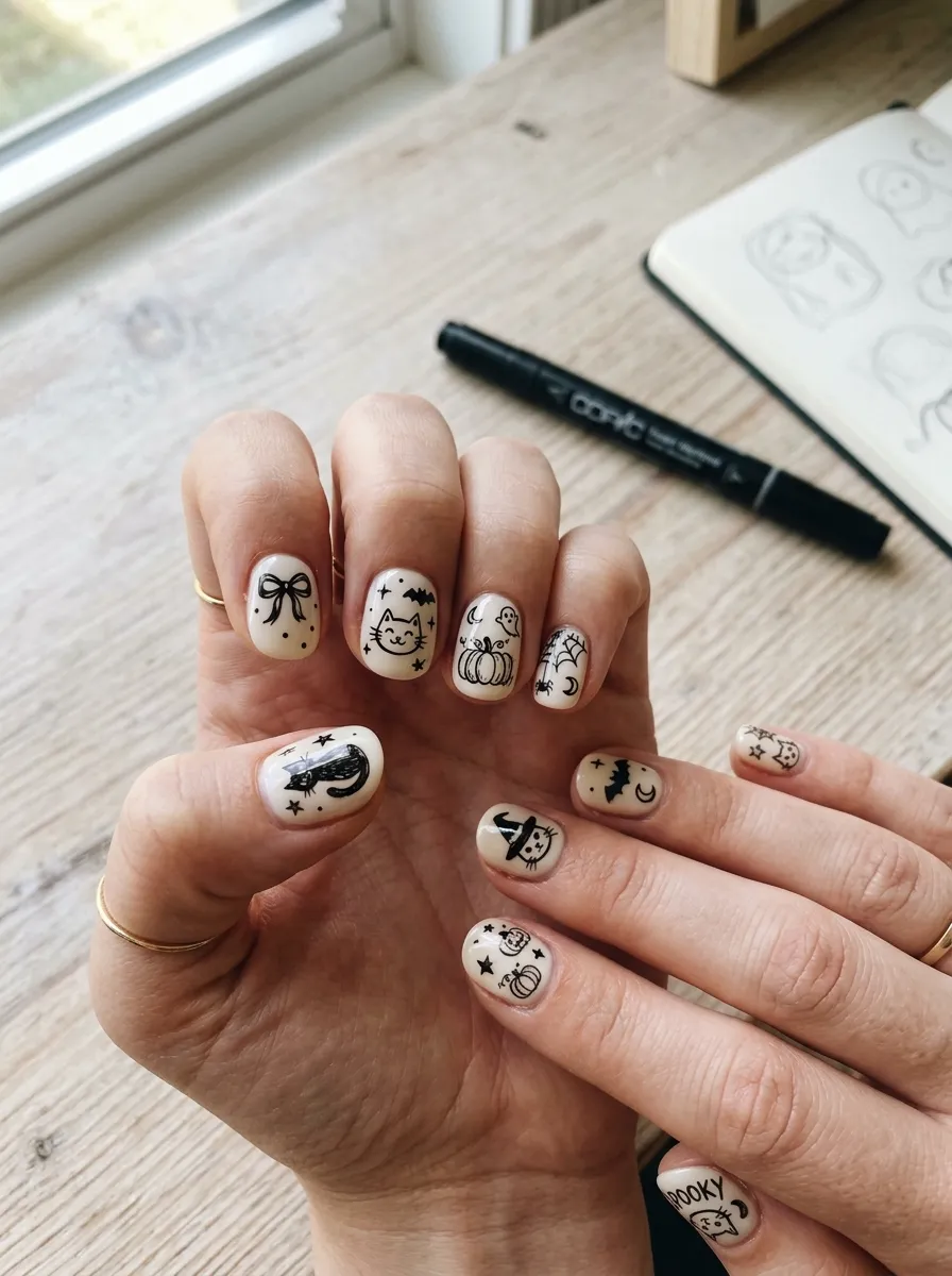 Doodle Style Kitty