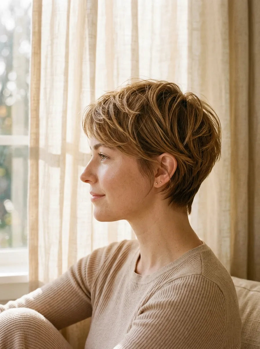 Feathered Short Chop