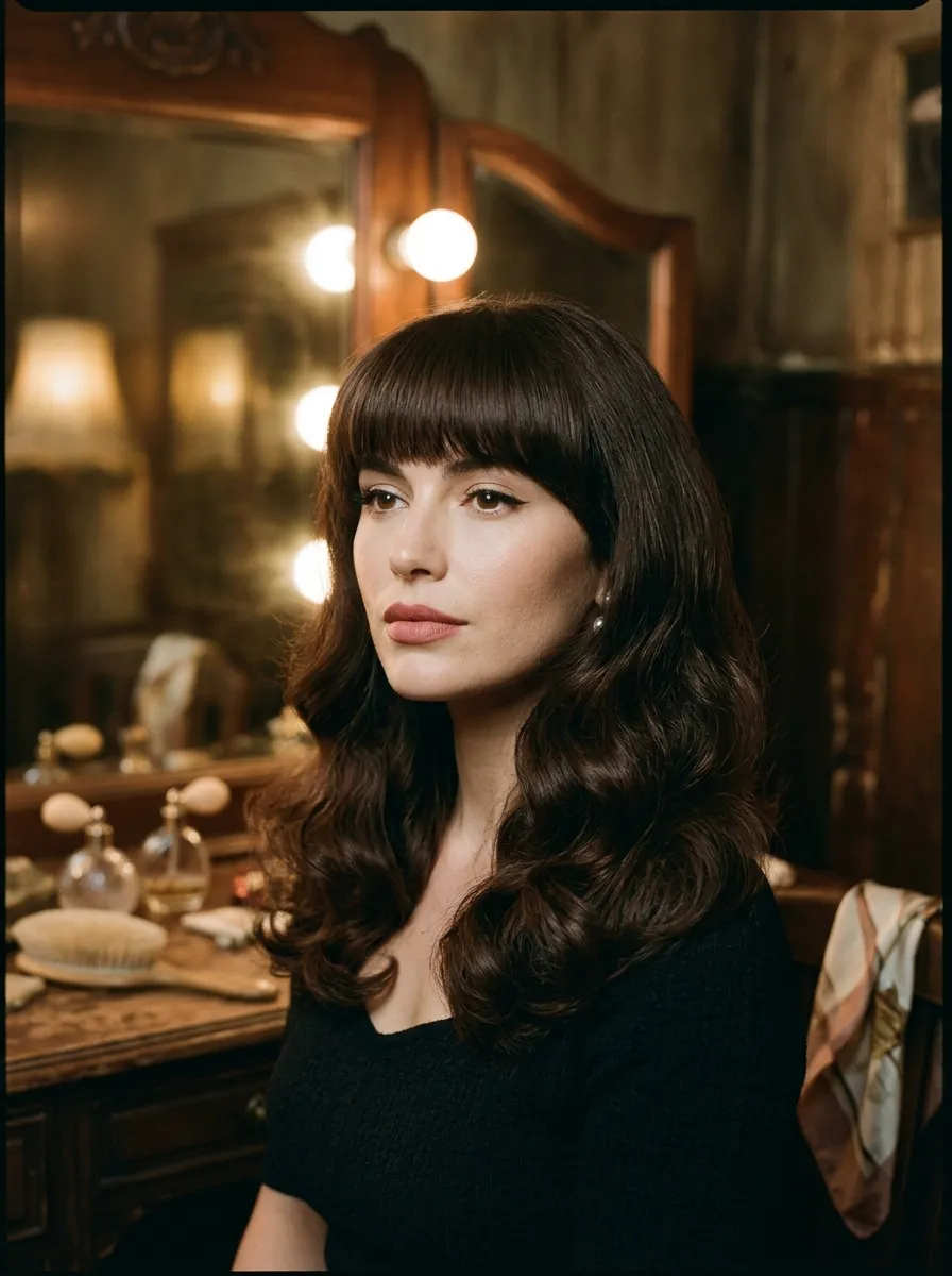 Full Bangs Waves