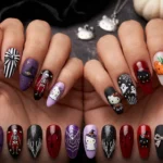 24 Hello Kitty Halloween Nails for Spooky Cute Style