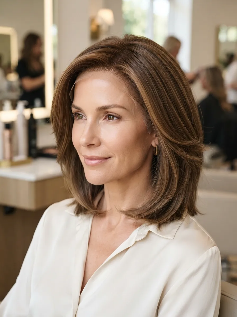 Layered Bob Style