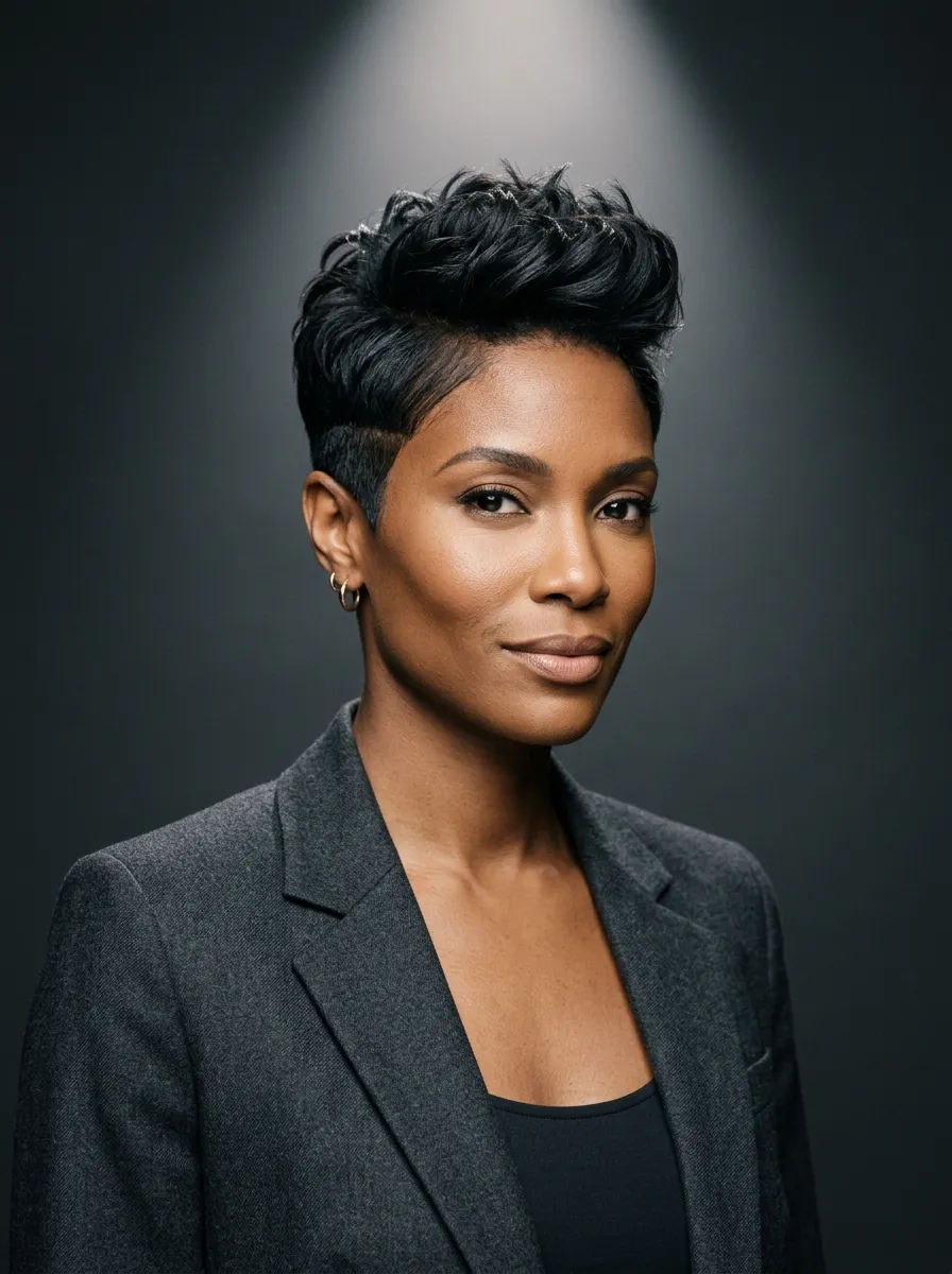 Precision Pixie Cut