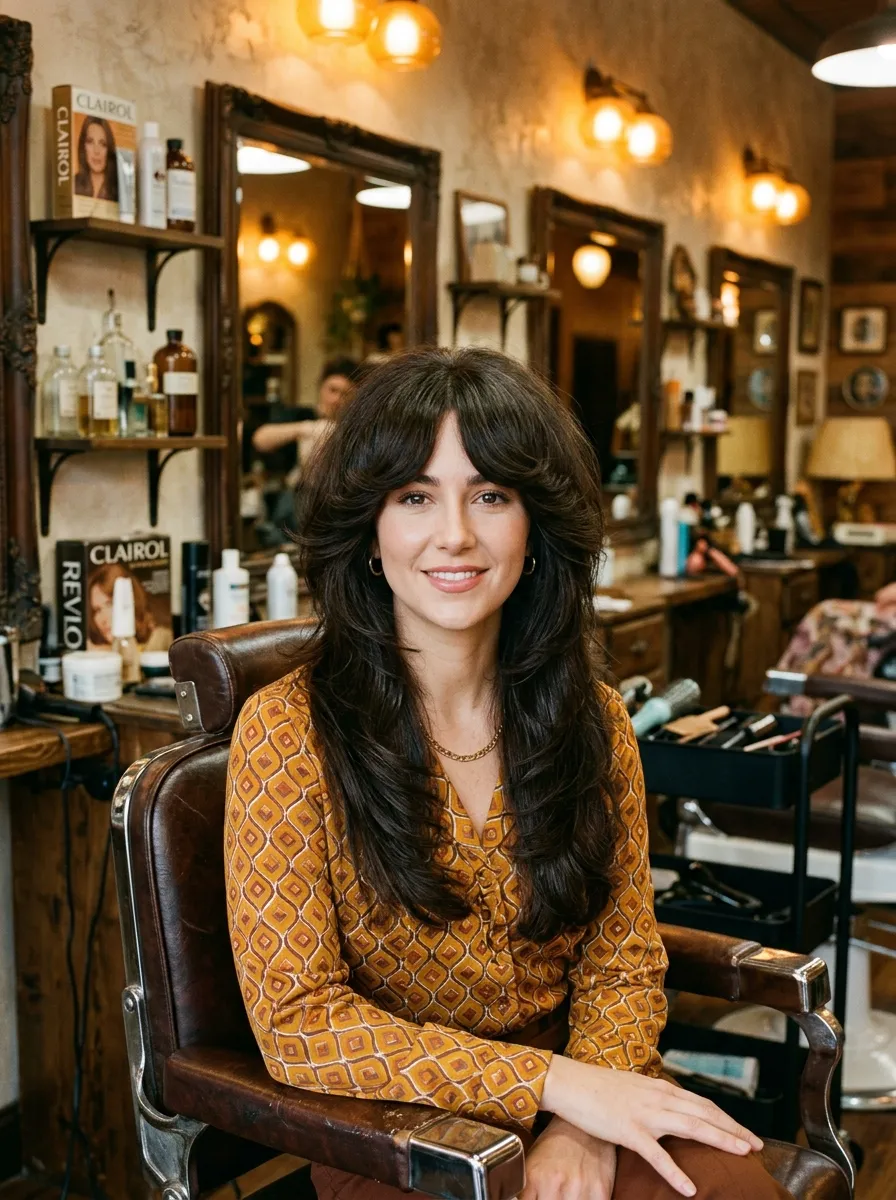 Round Layers Bangs