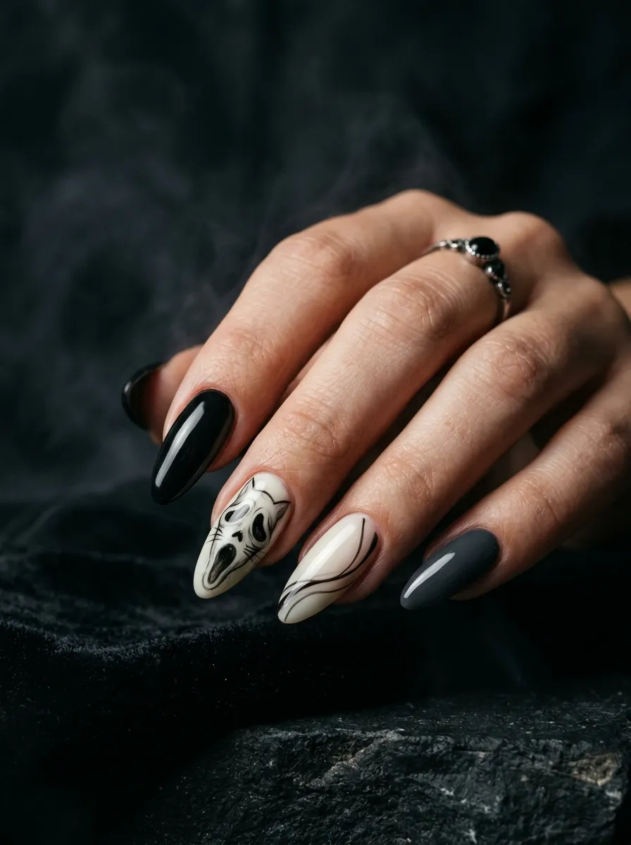 Scream Themed Kitty