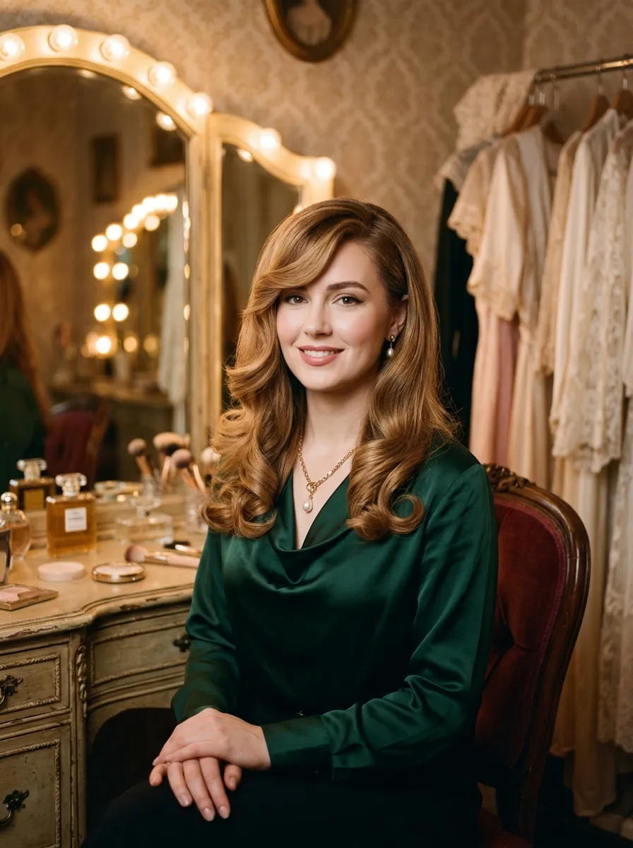 Side-Swept Bangs Layers