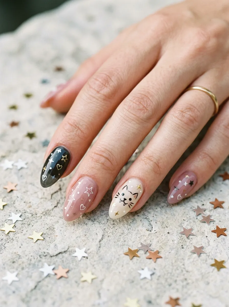 Star Heart Accent