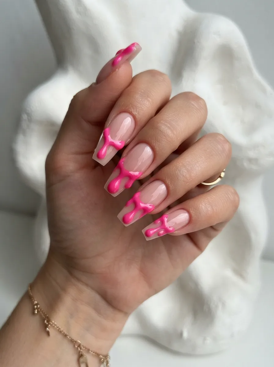 3D Pink Drip