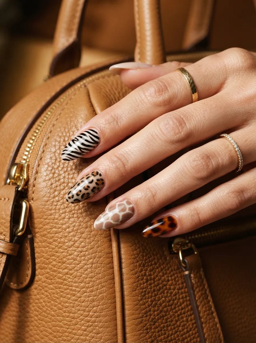 Animal Print Nails