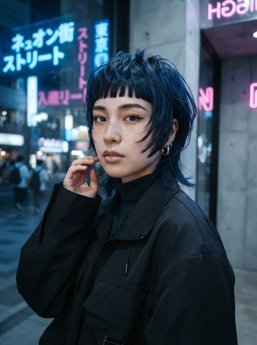 Anime Wolf Cut