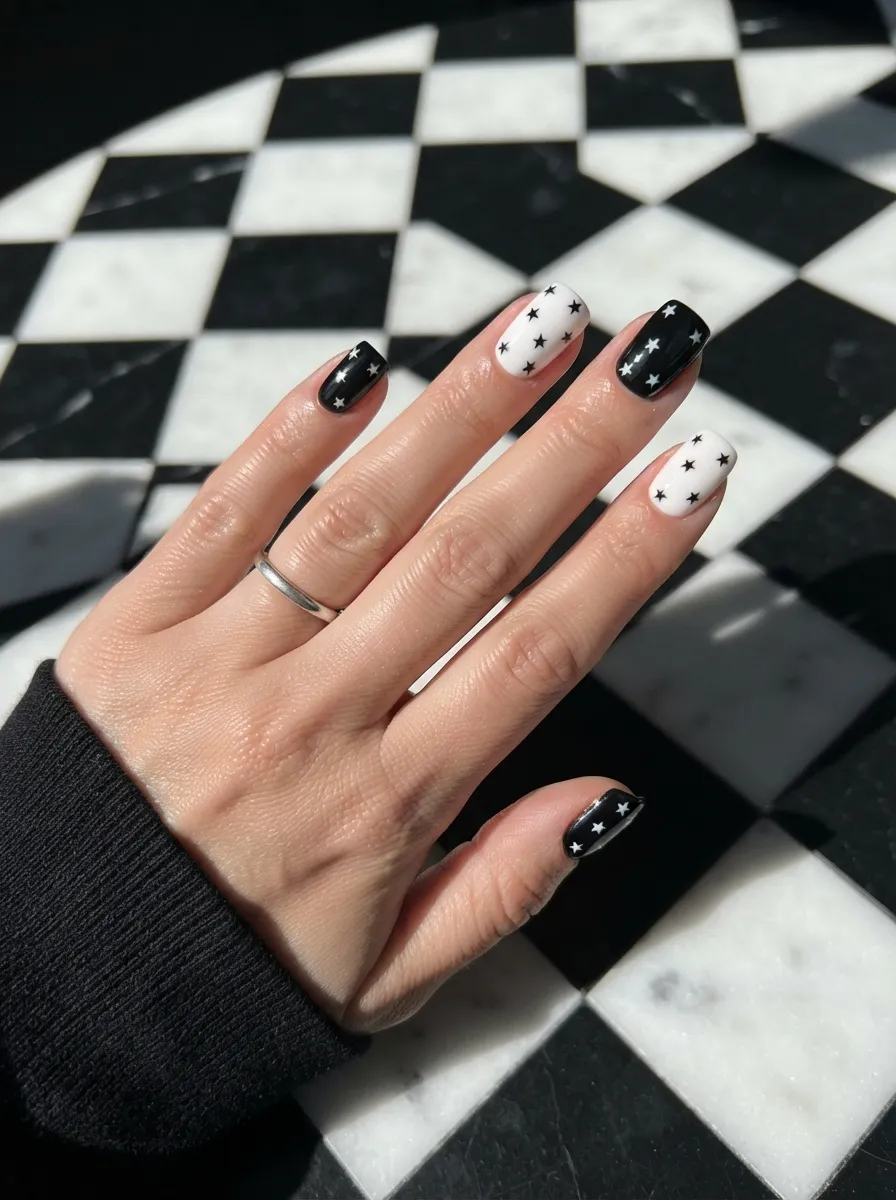 Black White Stars