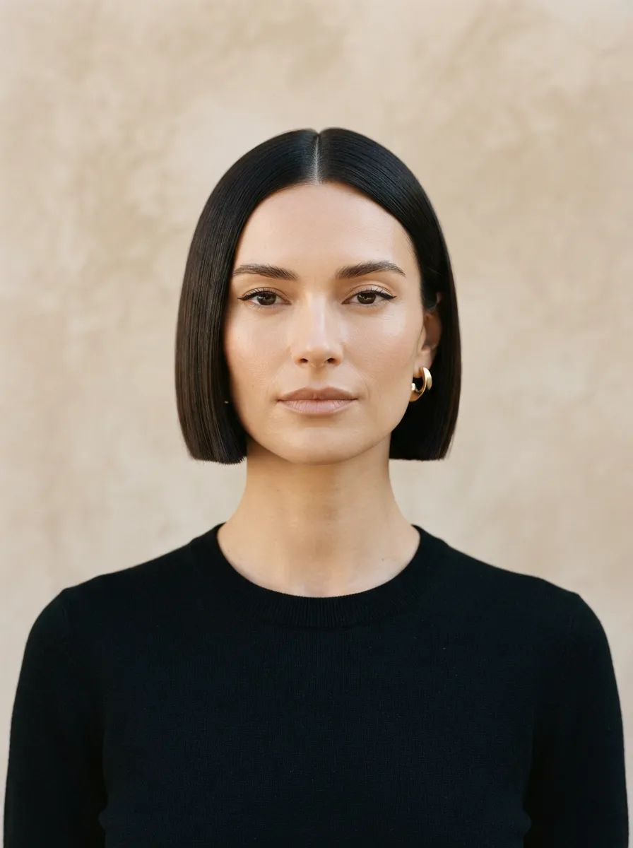Blunt Bob Straight