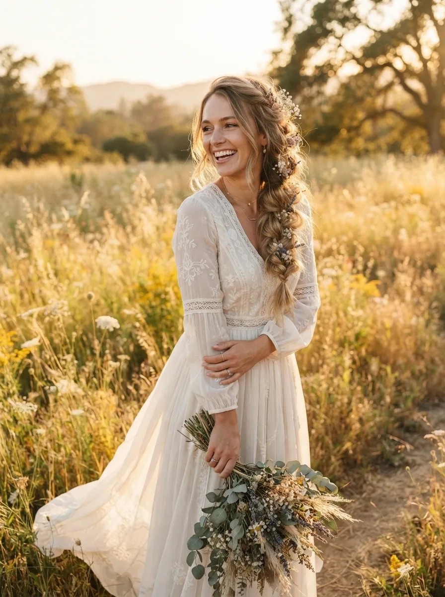 Boho Braid Style