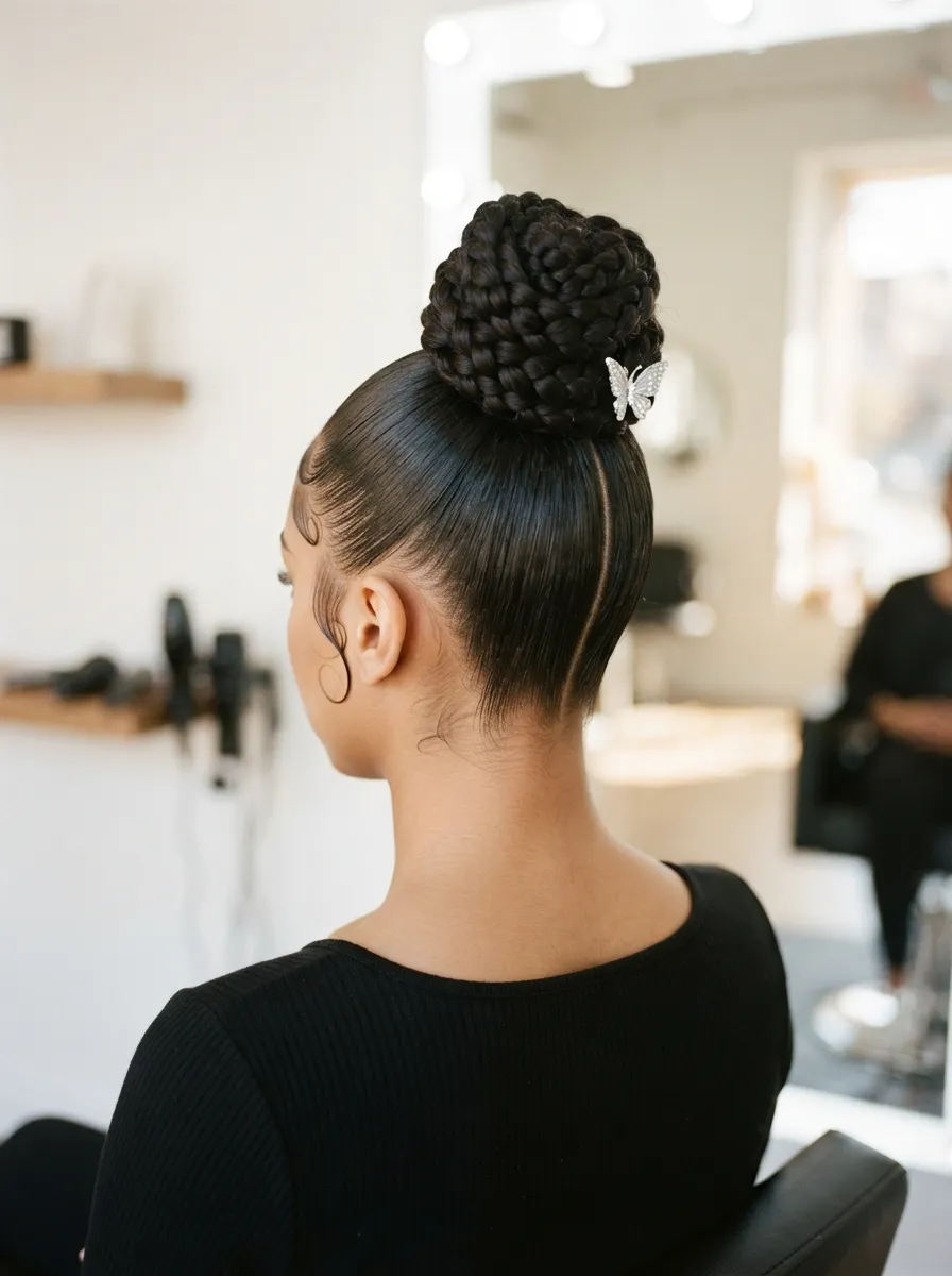 Braided Top Knot
