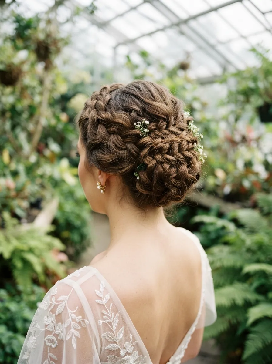 Braided Updo Style