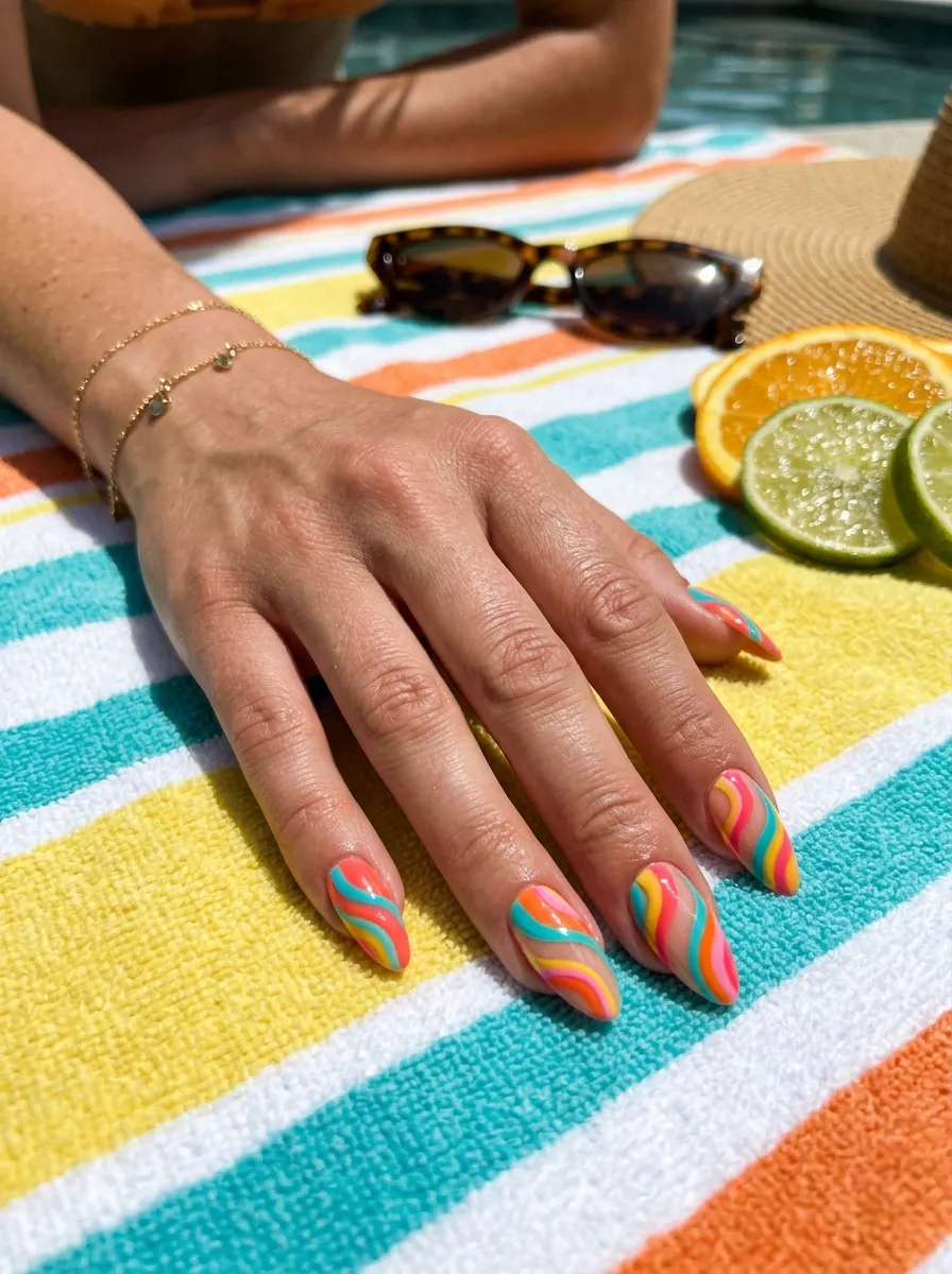 Bright Summer Swirls
