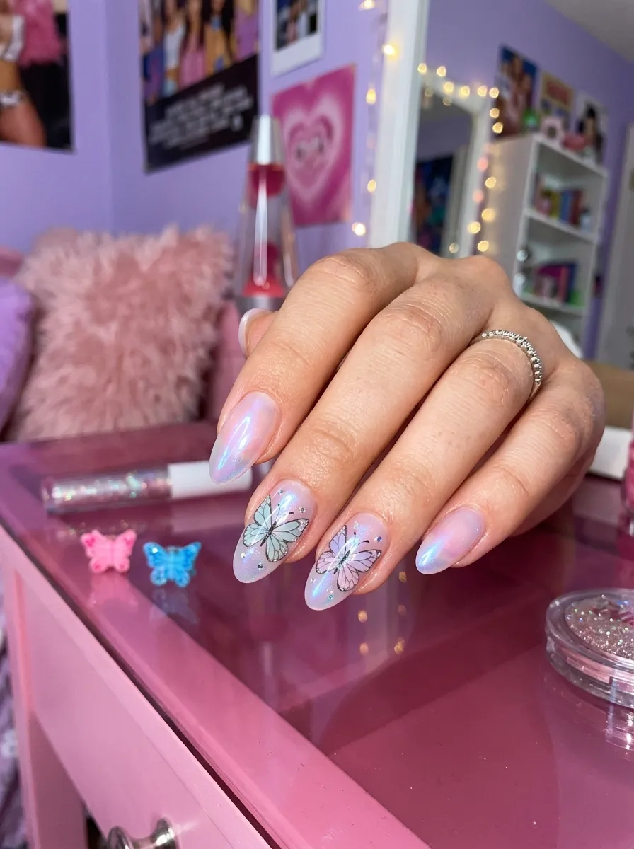 Butterfly Nail Art