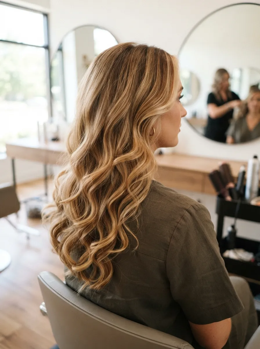 Caramel Balayage Blonde