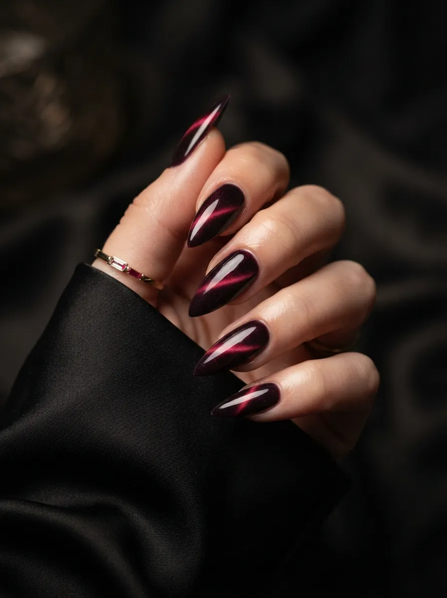 Cat-Eye Wine Effect