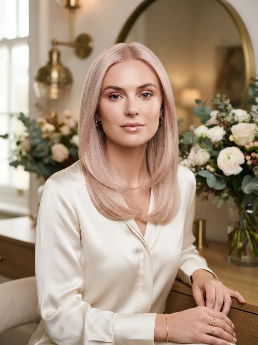Champagne Pink Blonde