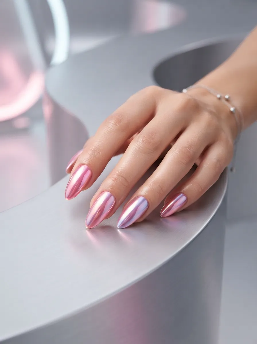 Chrome Pink Finish
