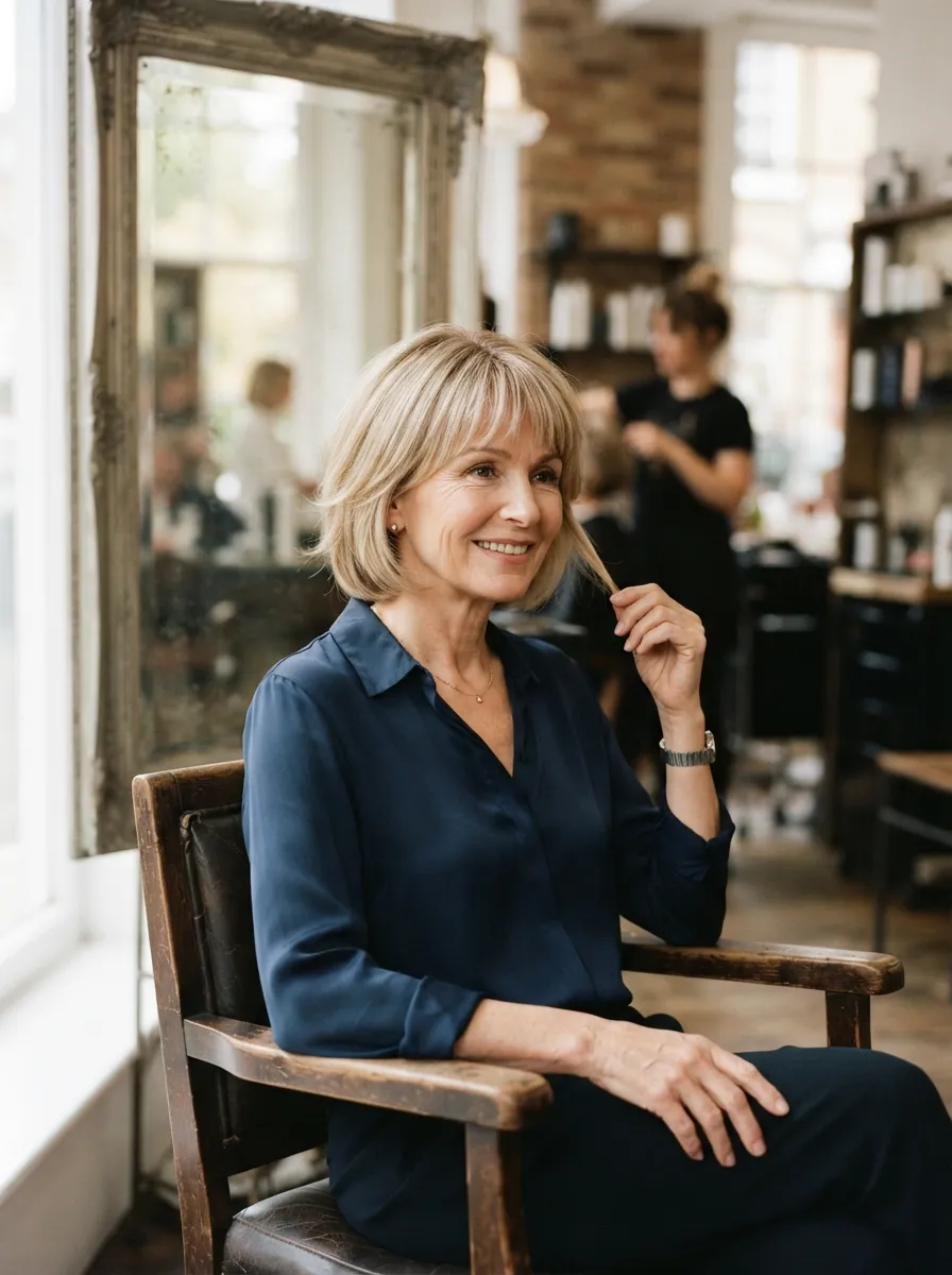 Classic Short Shag Blonde