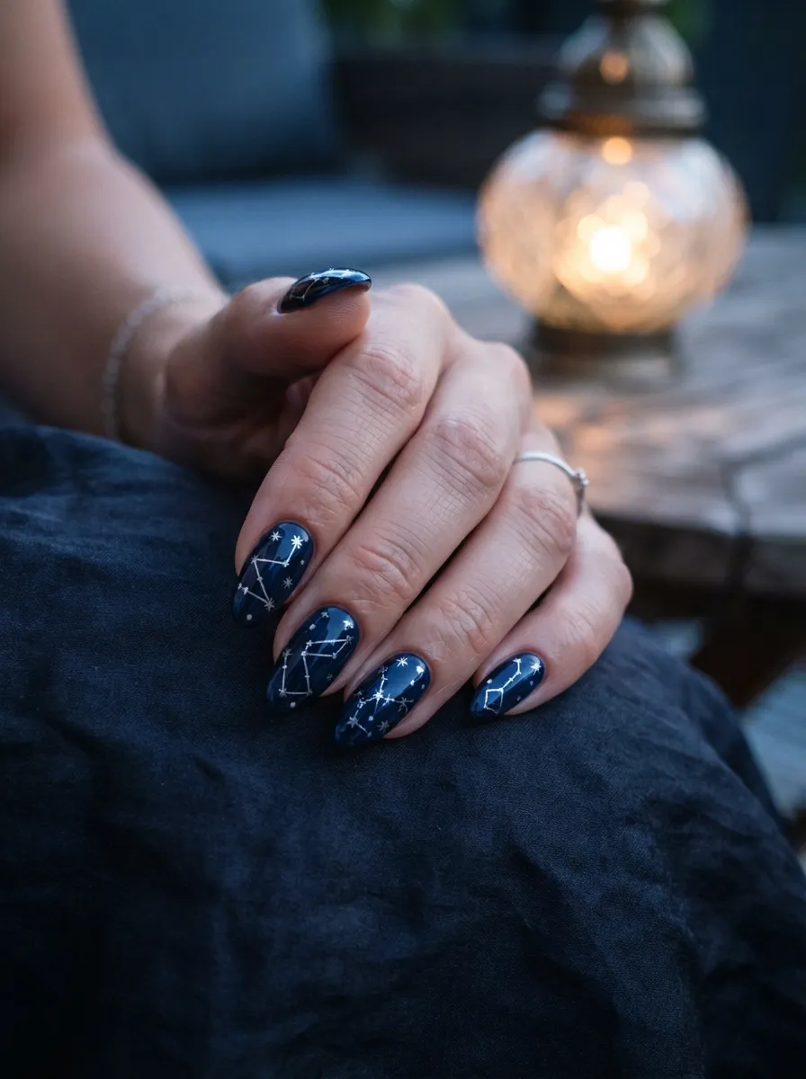 Constellation Nail Art