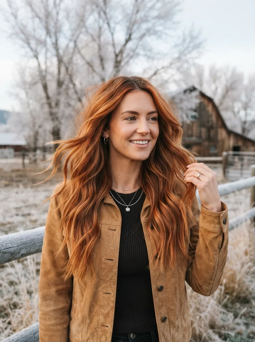Cowgirl Copper Tone
