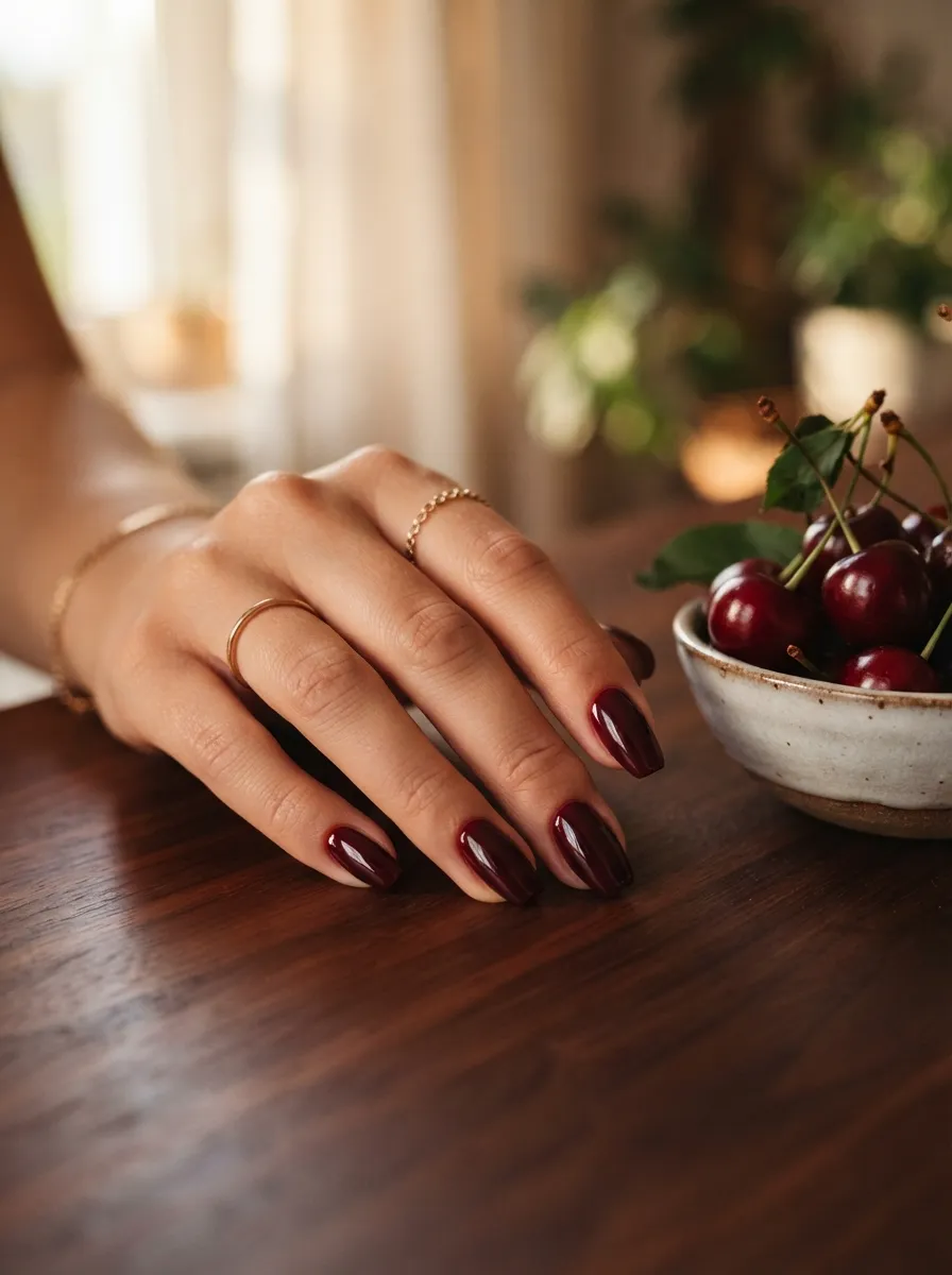 Dark Cherry Red