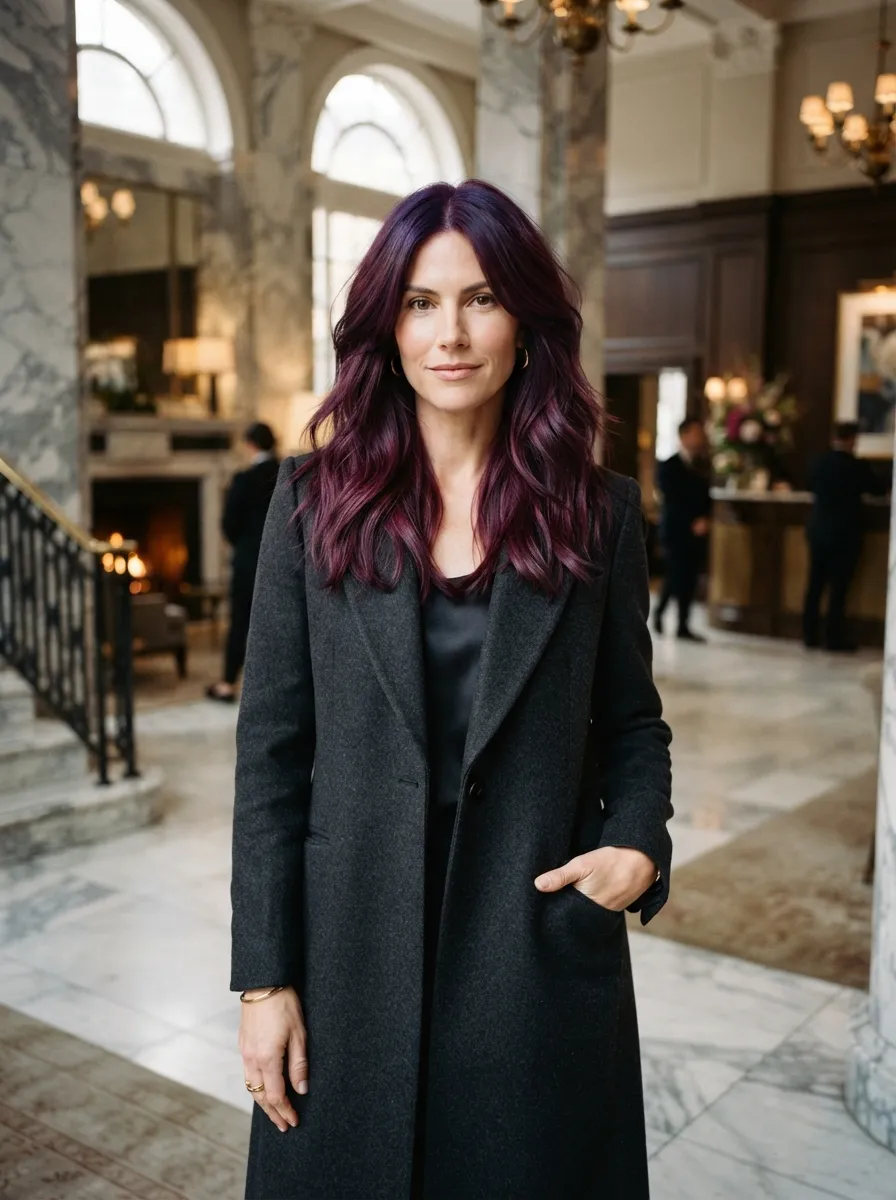 Deep Plum Layers