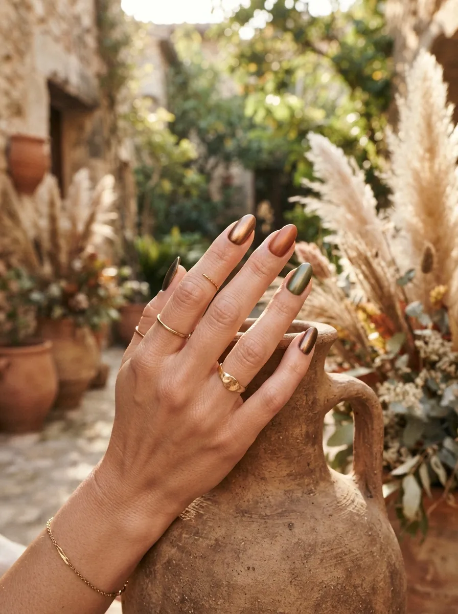 Earthy Chrome Tones