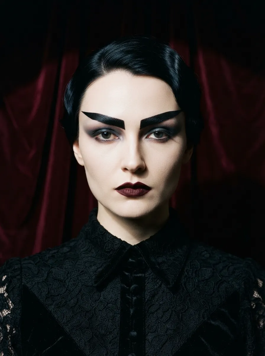 Extended Dark Brows