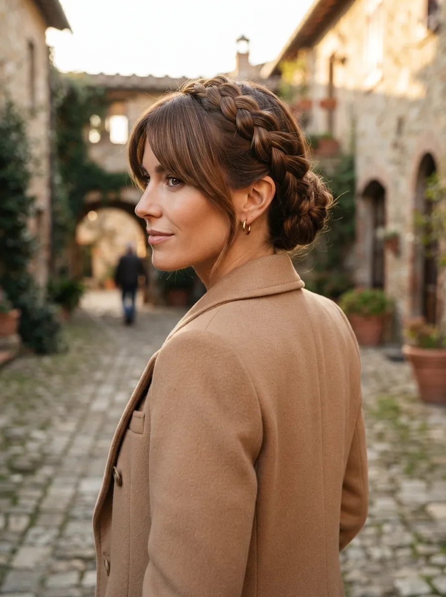 Fishtail Side Updo