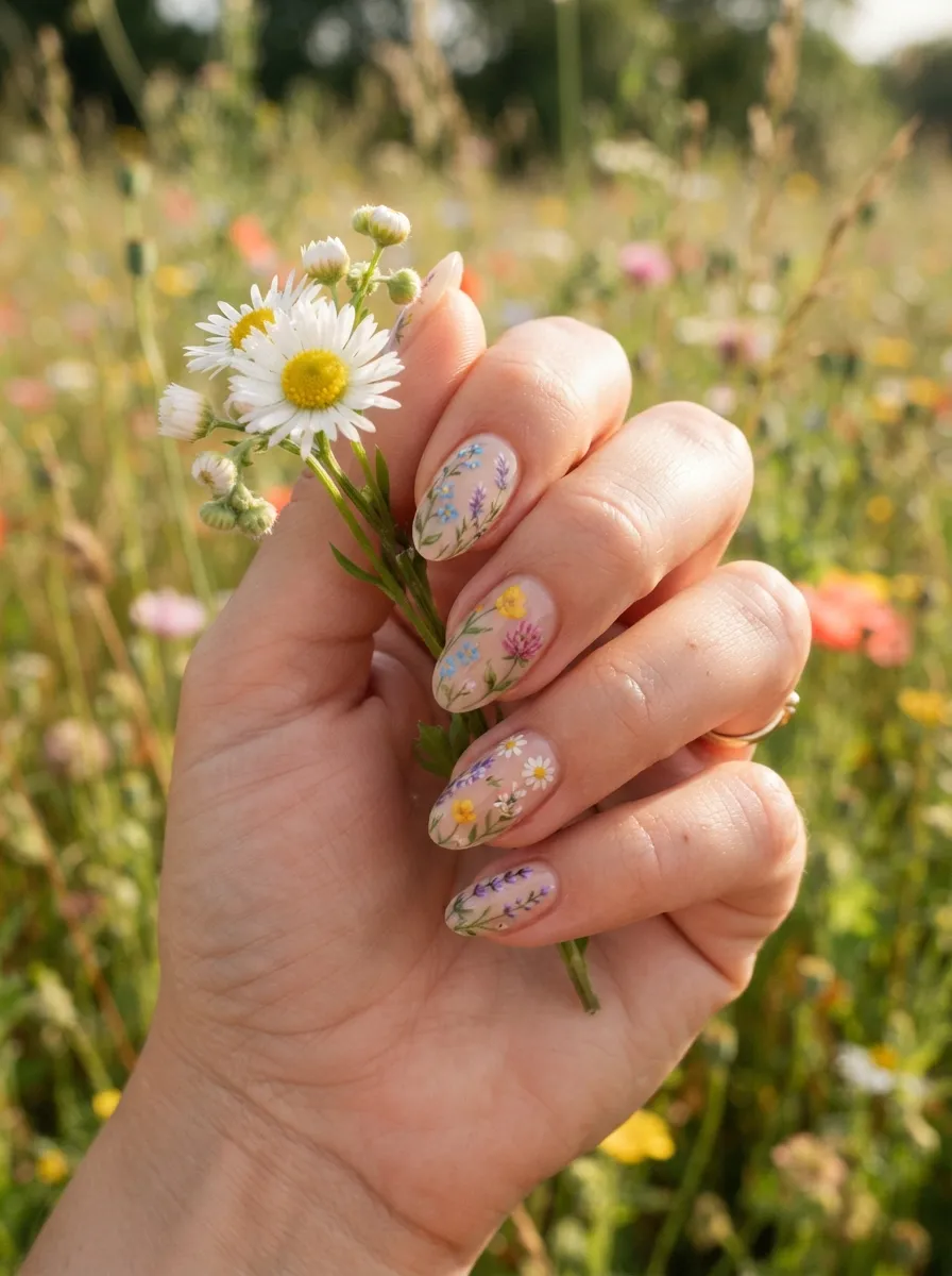 Floral Nail Art