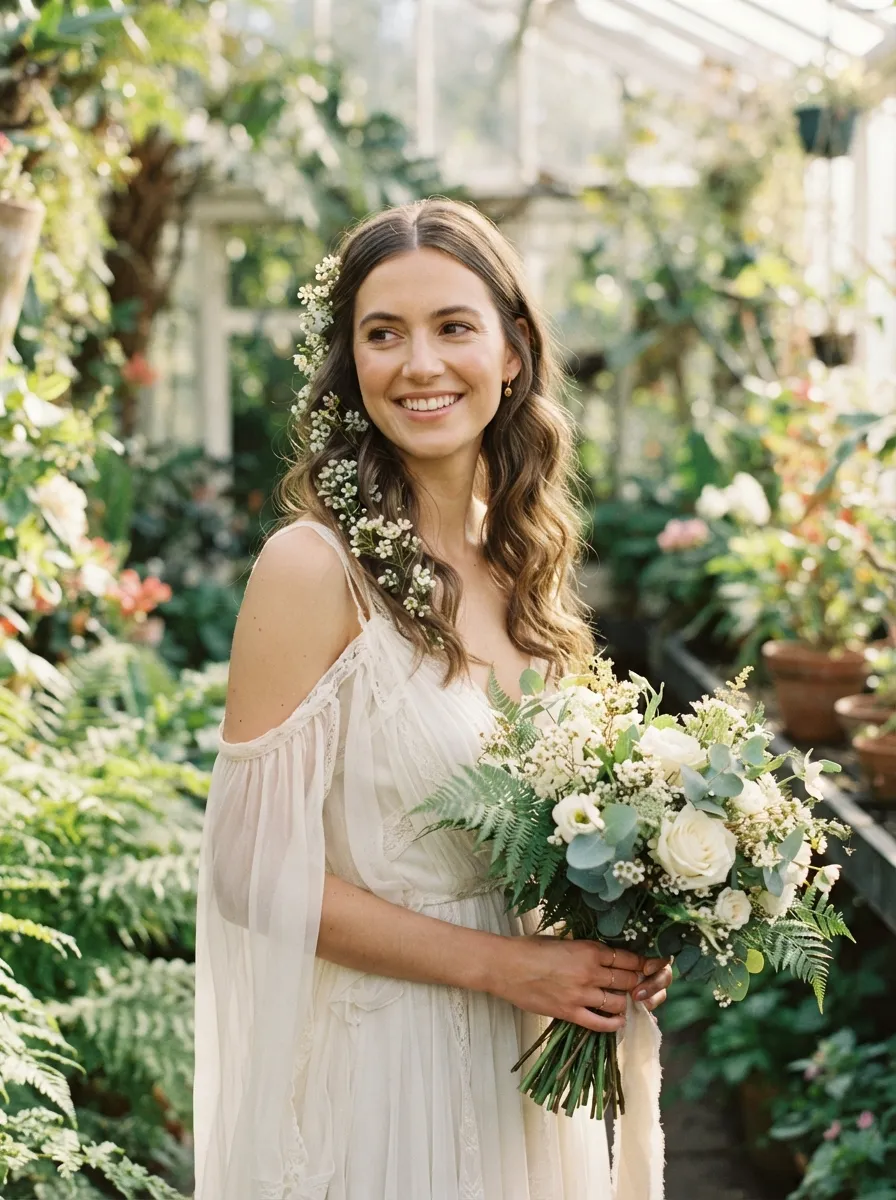 Fresh Flower Hair