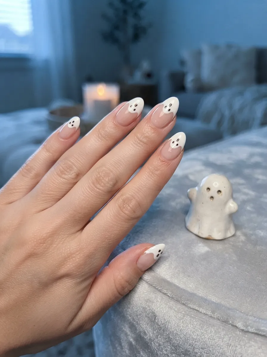 Ghostly French Tips