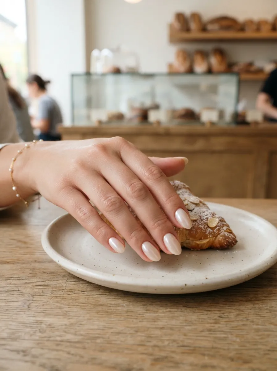 Glazed Donut Nails