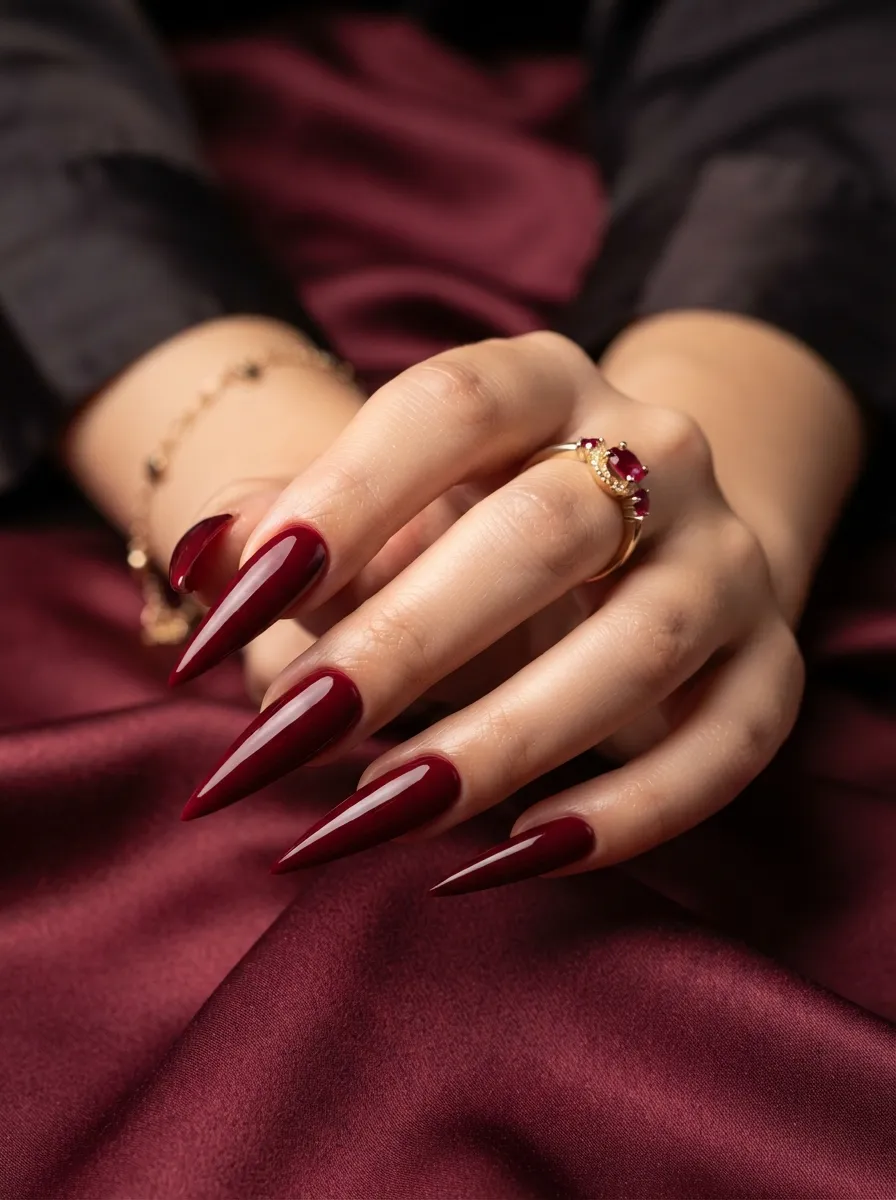 Glossy Stiletto Wine