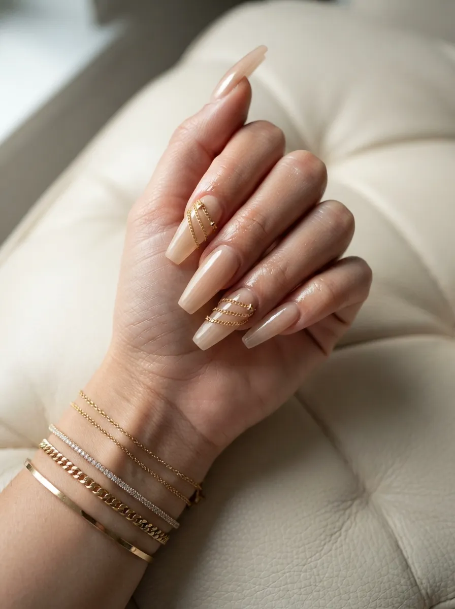 Gold Chain Layered