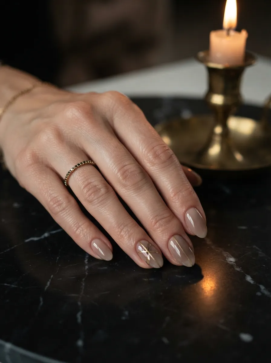 Gold Stripe Accent
