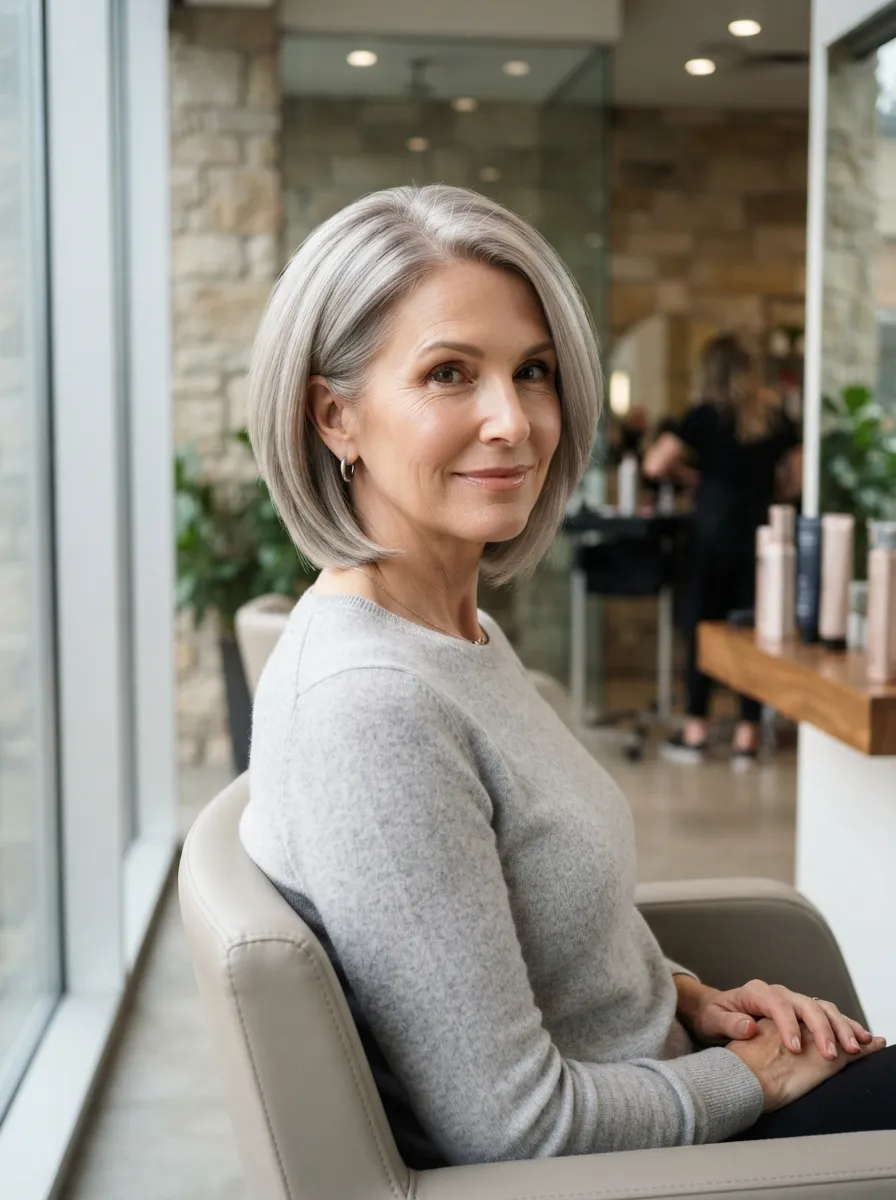 Graduated Silver Bob