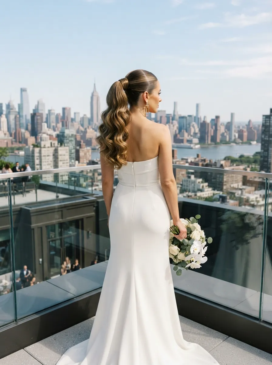 High Ponytail Updo
