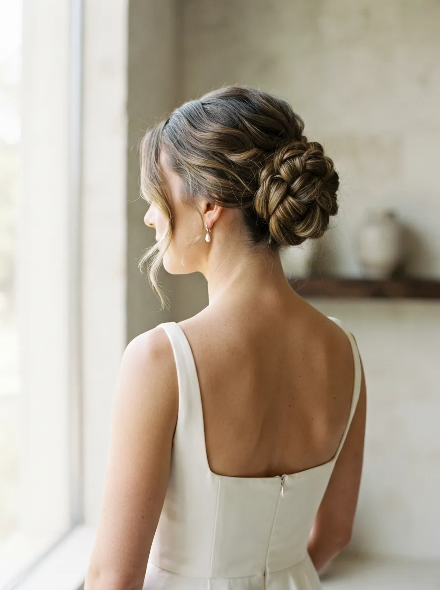 Knotted Textured Updo