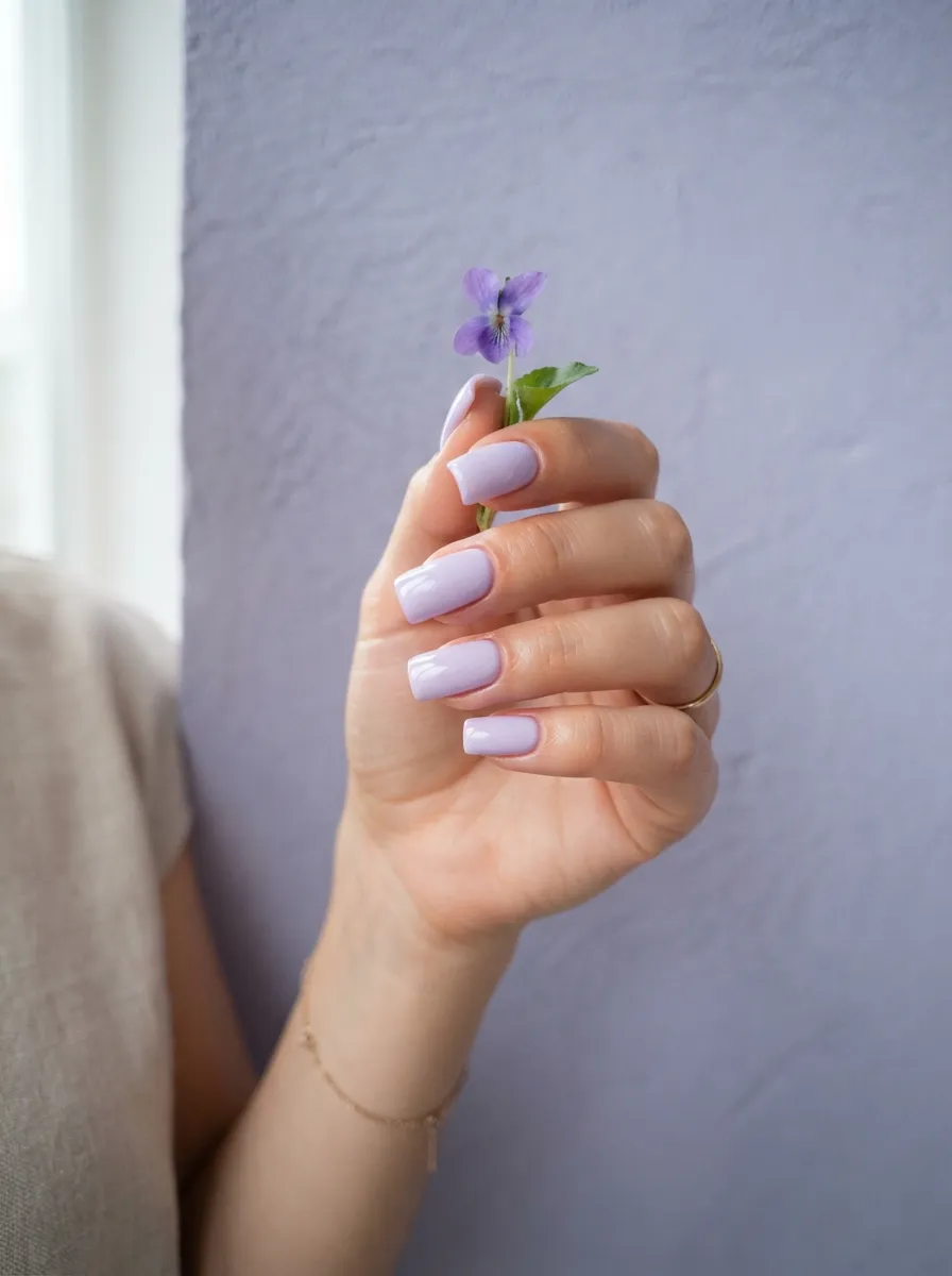 Light Purple Nails